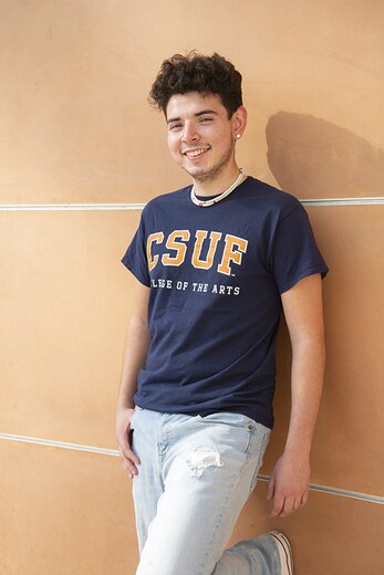 CSUF College of the Arts Tee - Navy - 2